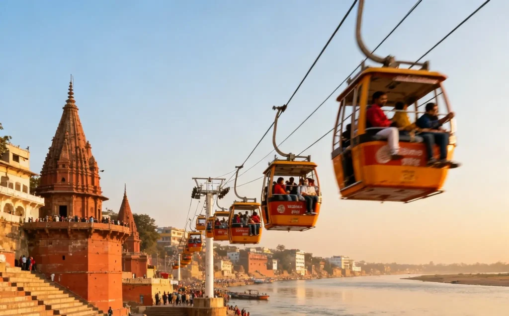 ropeway in Varanasi