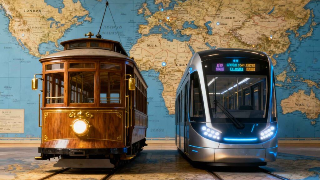 The History of Trams