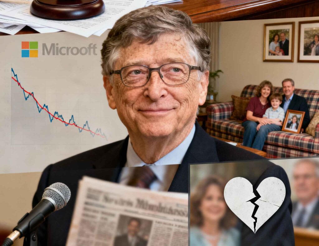 Bill Gates controversies, Microsoft lawsuits, Gates divorce news