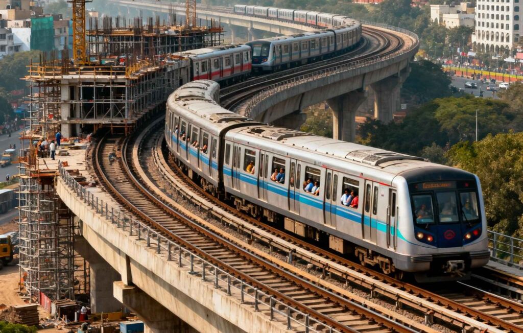 A Rich History of Delhi Metro