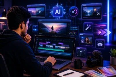 best AI video editing websites