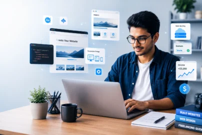 build websites and earn online